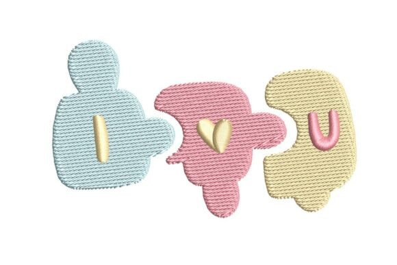 Evaluating I Love You Pastel Puzzle Pieces Design