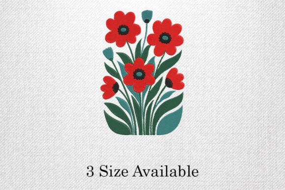 Red Bloom Floral: A Holiday Embroidery Review