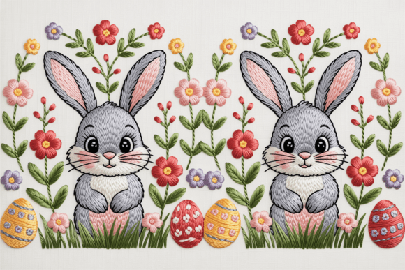 Review: Easter Bunny Seamless Pattern for Craft Fairs