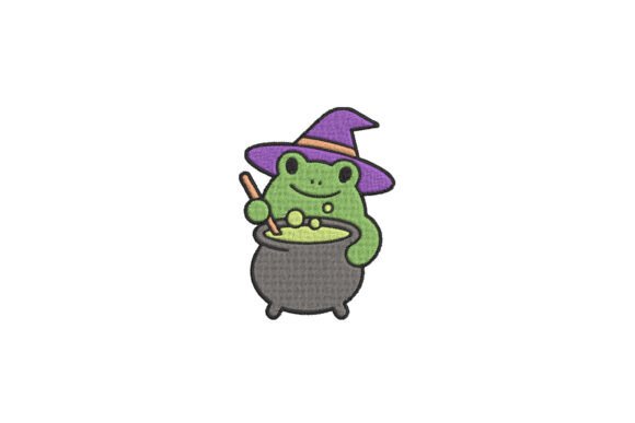 Review: Witch Frog Cauldron Embroidery for Craft Fairs