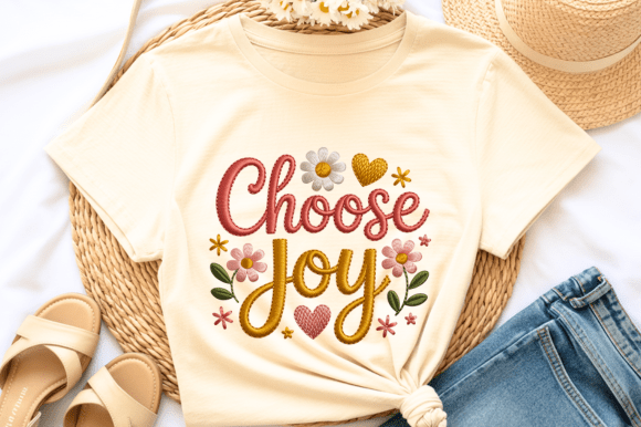 Reviewing Choose Joy Embroidery PNG for Craft Fairs