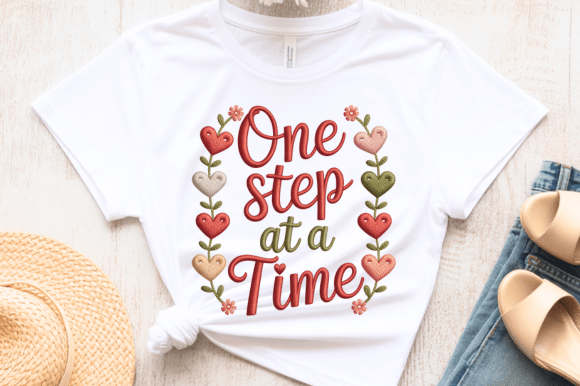 Reviewing One Step at a Time Embroidery PNG for Craft Fairs