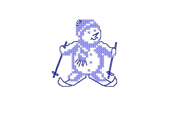 Reviewing the Christmas Snowman Embroidery Design