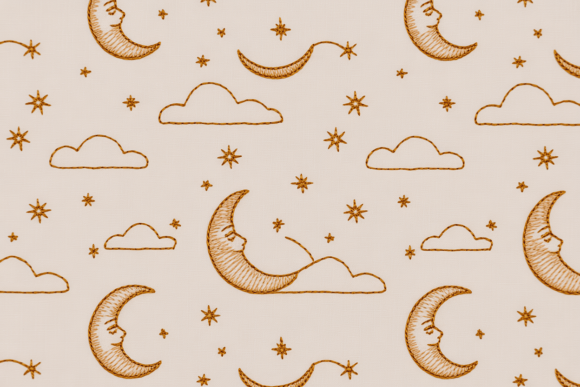 Reviewing the Moon and Stars Embroidery Pattern