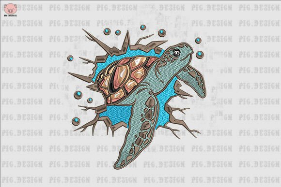 Sea Turtles Embroidery: A Designer’s Review for Boutique Sweatshirts
